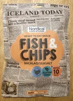 Fish And Chips Ready To Eat Snack Bacalao/Seasalt