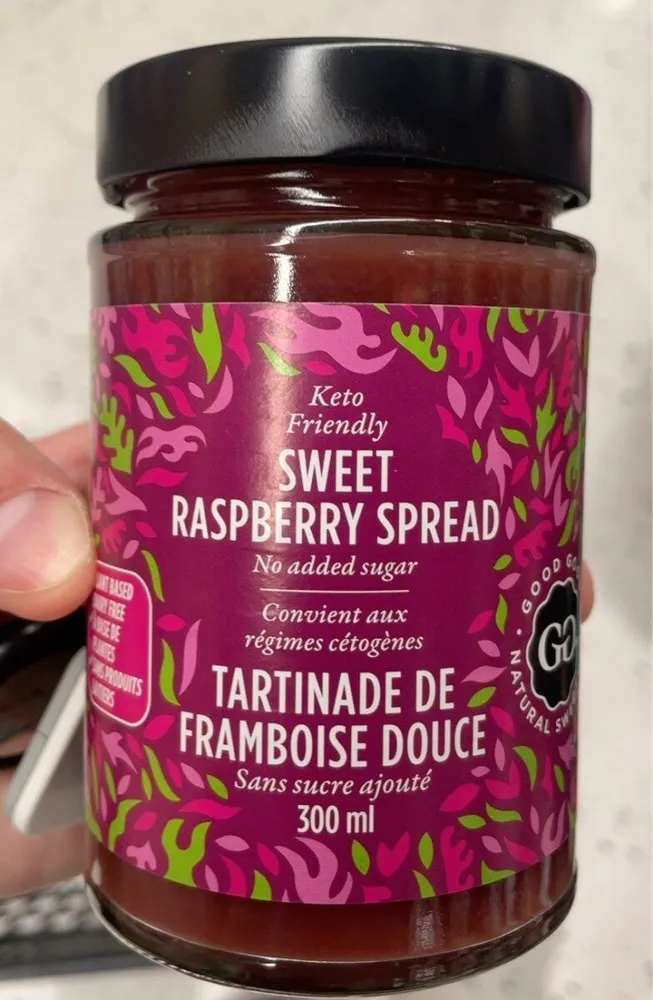 Keto Friendly Sweet Raspberry Spread