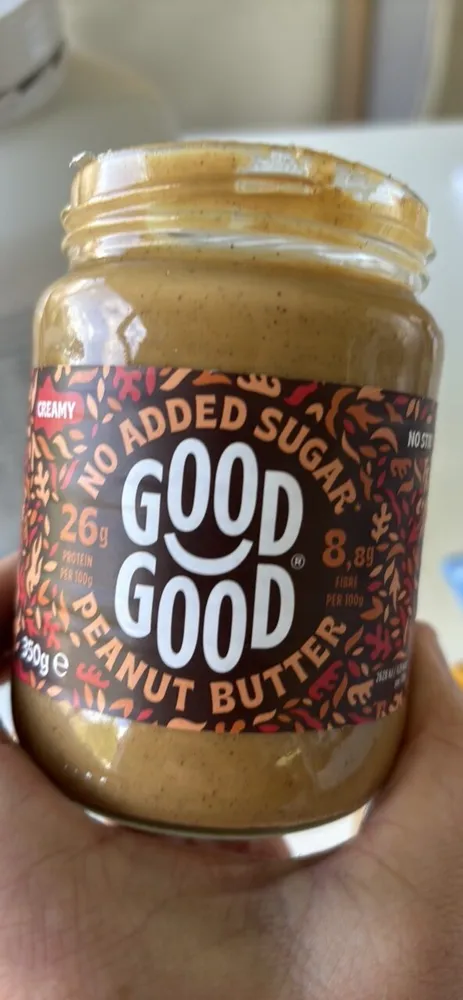 Creamy peanut butter