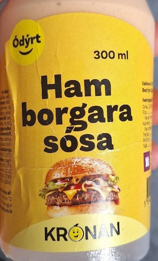 Hamborgara Sósa