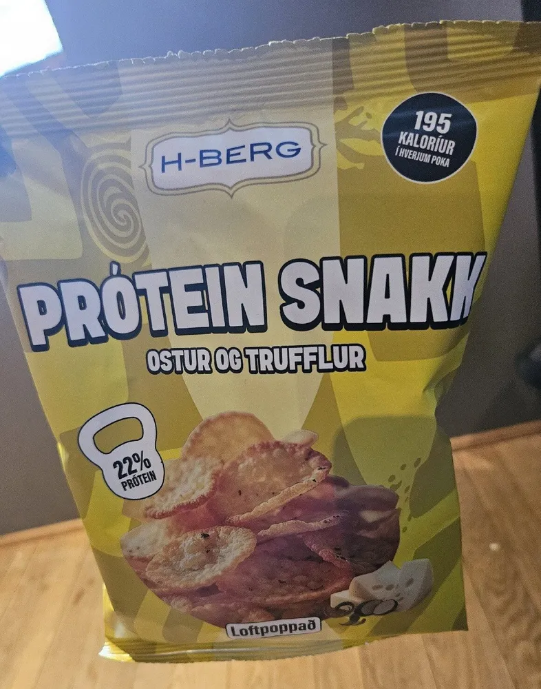 Prótein Snakk Ostur Og Trufflur