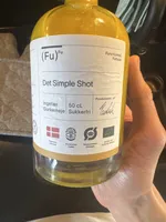 Det Simple Shot Ingefær Gurkemeje