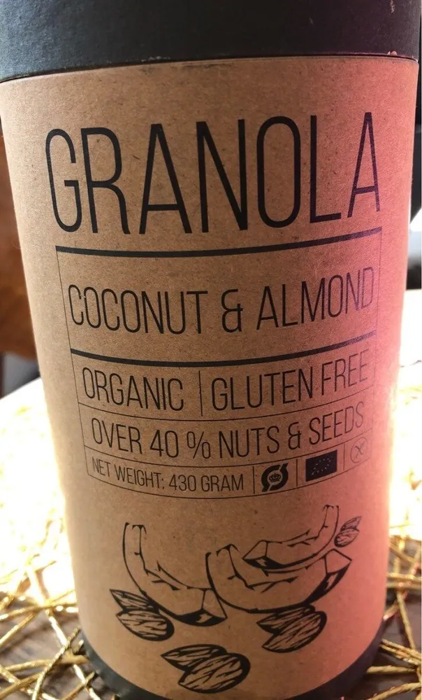 Danish granola coconut & almond