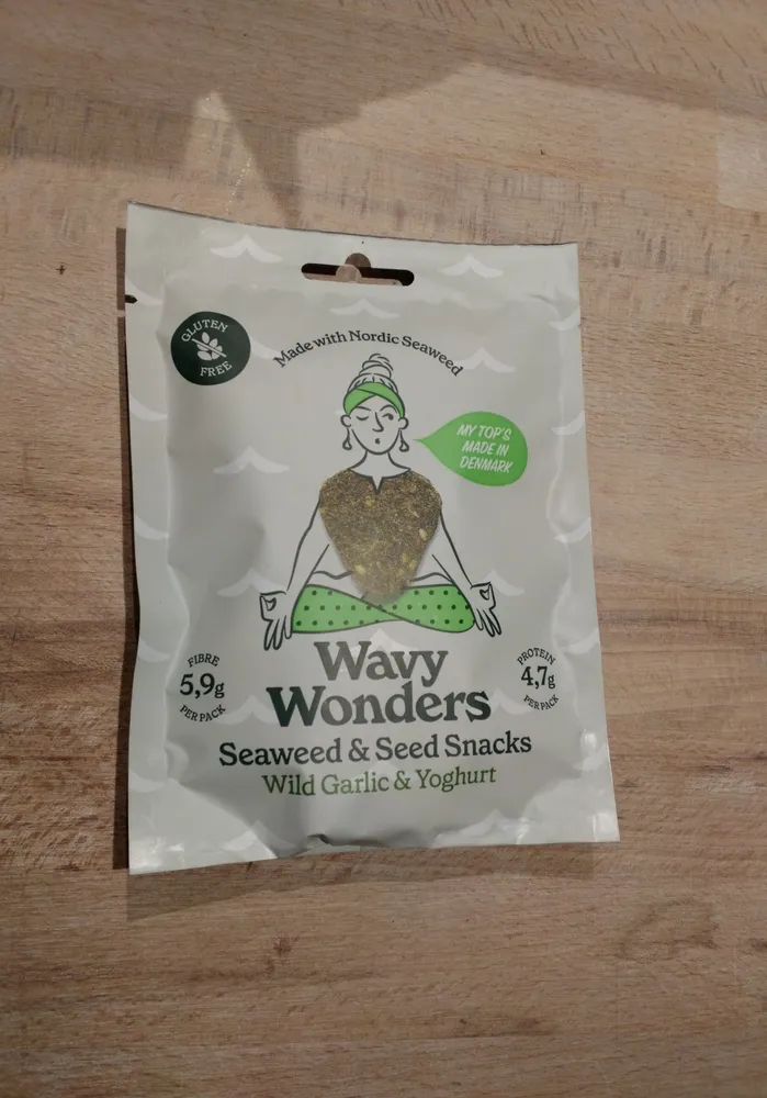 Seaweed & Seed Snacks - Wild Garlic & Yoghurt