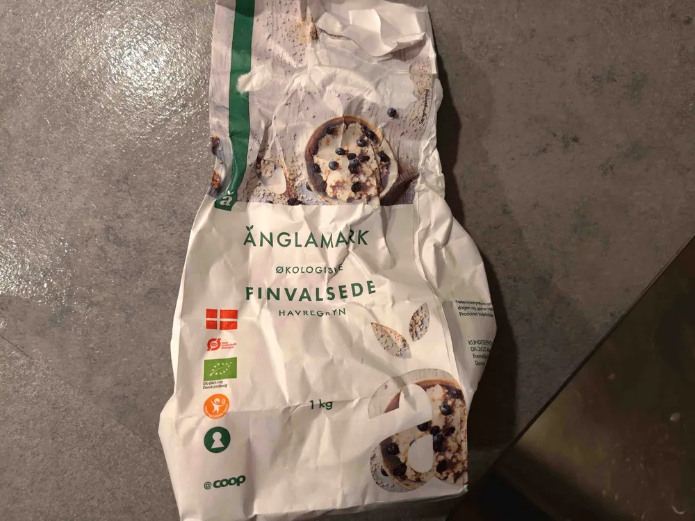 Økologiske finvalsede havregryn