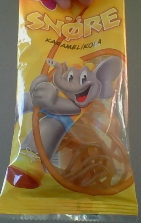 Snöre karamel/kola