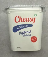 1.5 % hytteost naturel