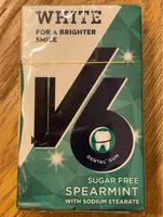 V6 white dental gum