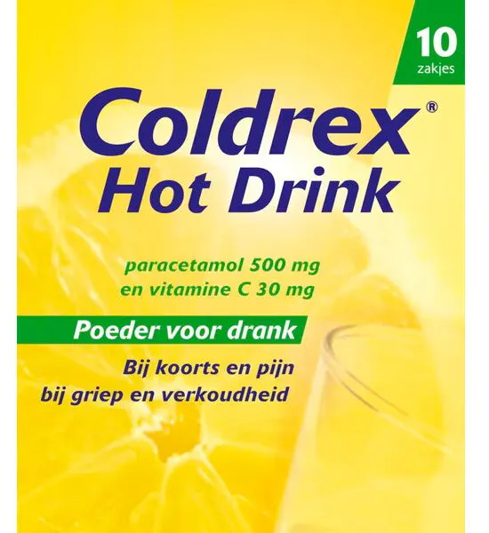 Coldrex Hot Drink 500mg Poeder voor Drank