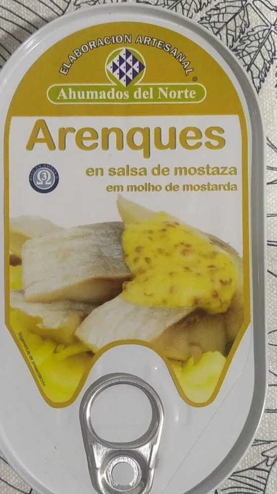 Arenques en salsa de mostaza