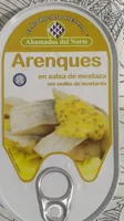 Arenques en salsa de mostaza