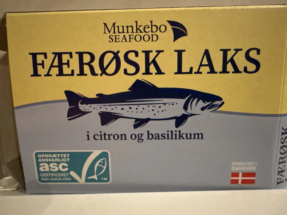 Munkebo Seafood Laks m. citron og basilikum