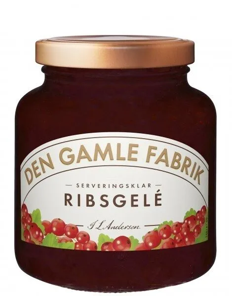 Marmelade Den Gamle Fabrik Gelee rote Johannisbeere