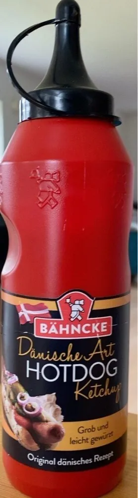 Hotdog Ketchup Dänische Art