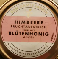 Himbeere - Fruchtaufstrich nur mit Blütenhonig gesüßt