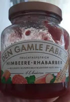 Himbeere rhabarber