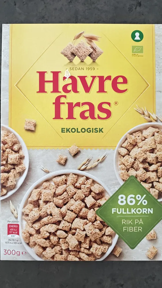 Ekologisk Havre fras