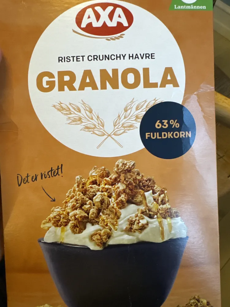RISTET CRUNCHY HAVRE GRANOLA