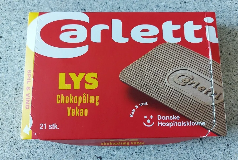 Lys Pålægschokolade