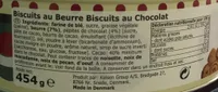 Biscuits au beurre Biscuits au chocolat