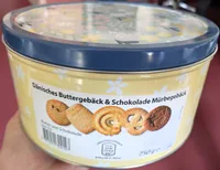 Buttergebäck & Schokolade Mürbegebäck