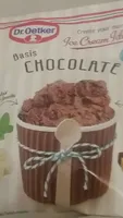 Melange en poudre de chocolat