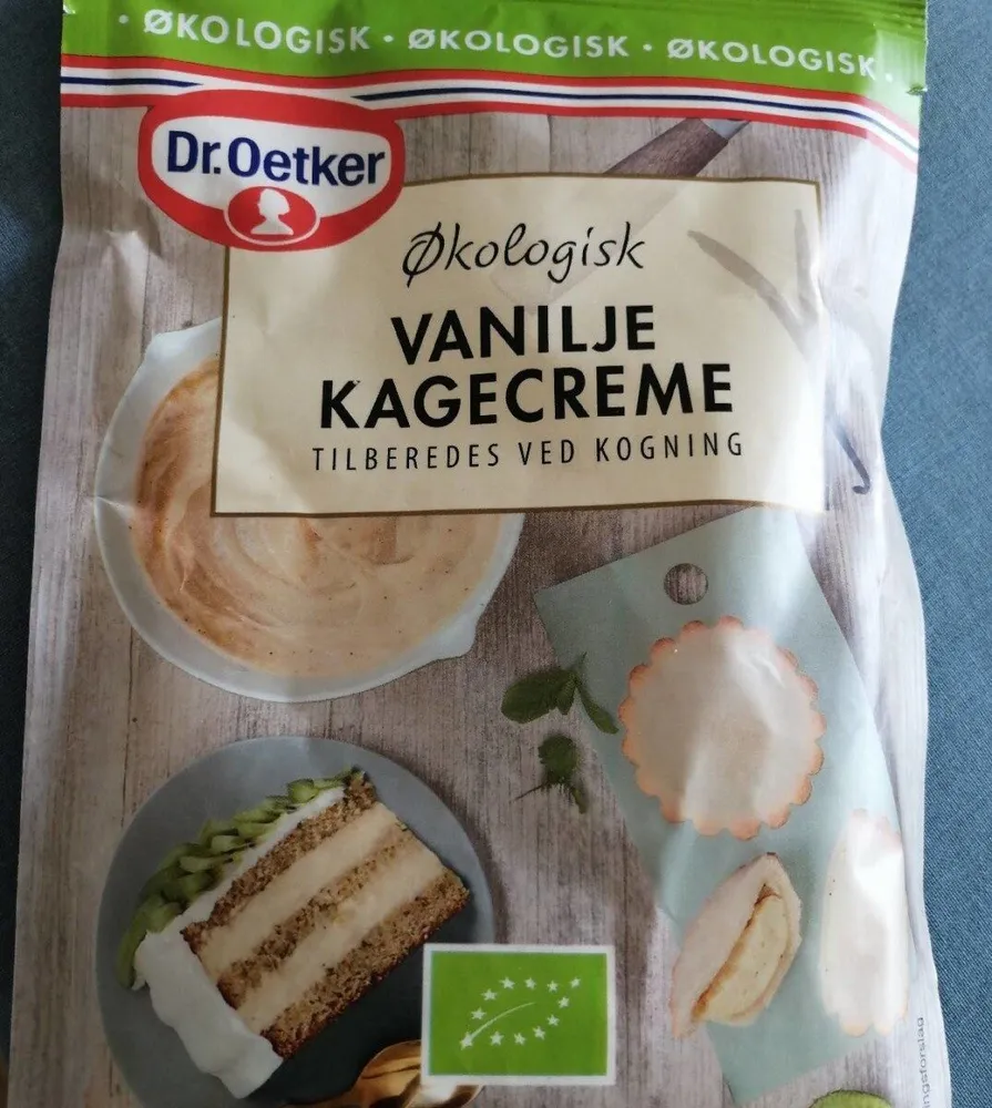 Crème gâteau à la vanille bio