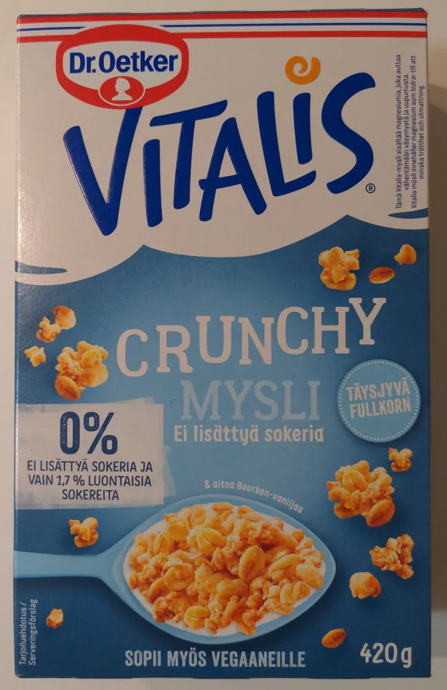 Vitalis crunchy mysli