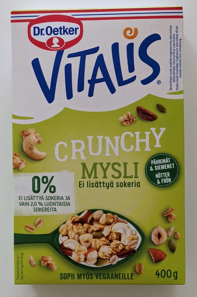 Vitalis Crunchy Mysli