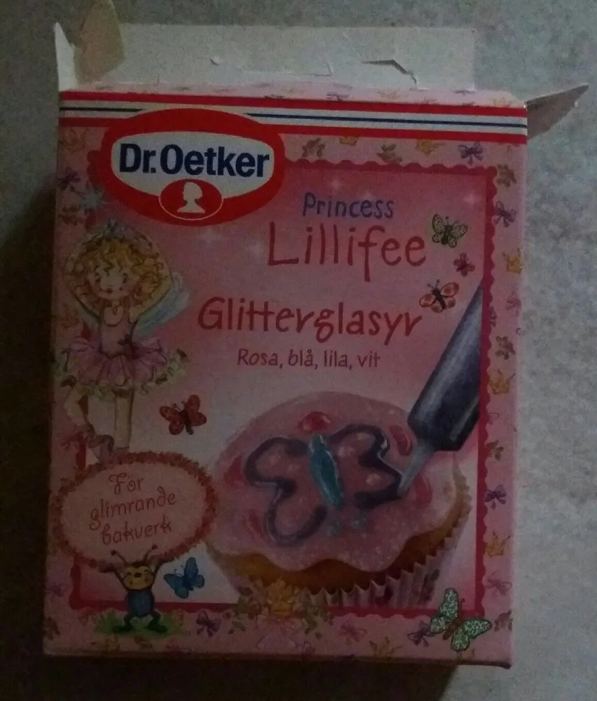 Prinsessan Lillifee Glitterglasyr