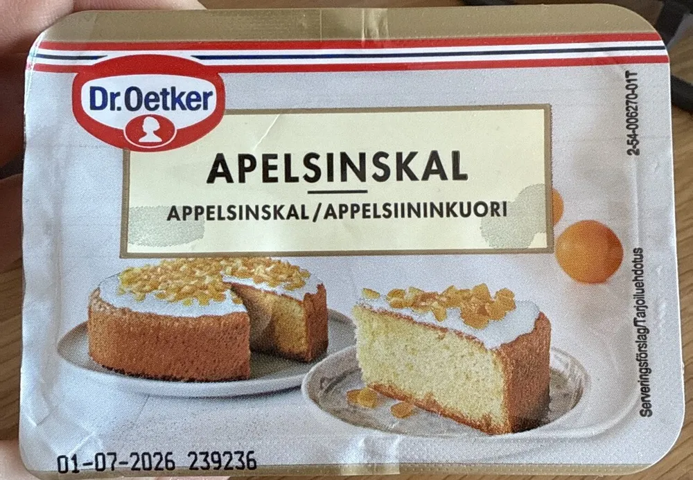 Apelsinskal