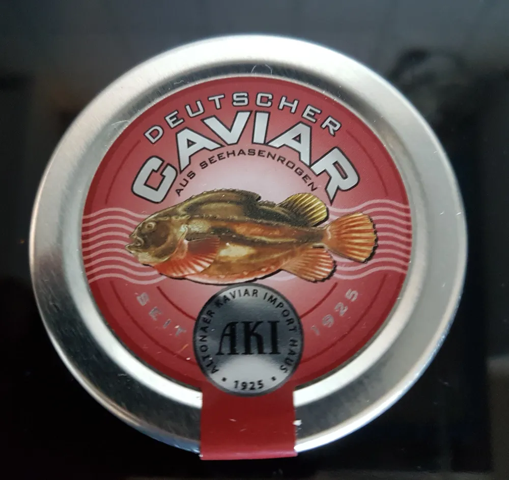 Deutscher Caviar aus Seehasenrogen