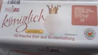 10 Frische Eier aus Bodenhaltung
