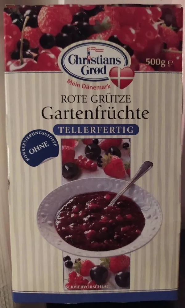 Rote Grütze Gartenfrüchte