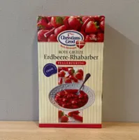 Rote Grütze Erdbeer-Rhabarber