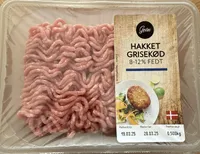 Minced Pork 8-12%