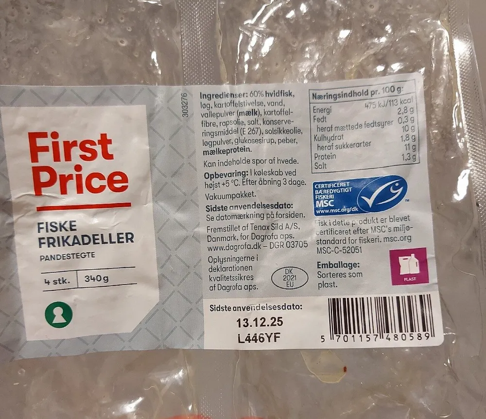 Fiskefrikadeller