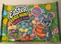 Easter eggs hint bubble gum
