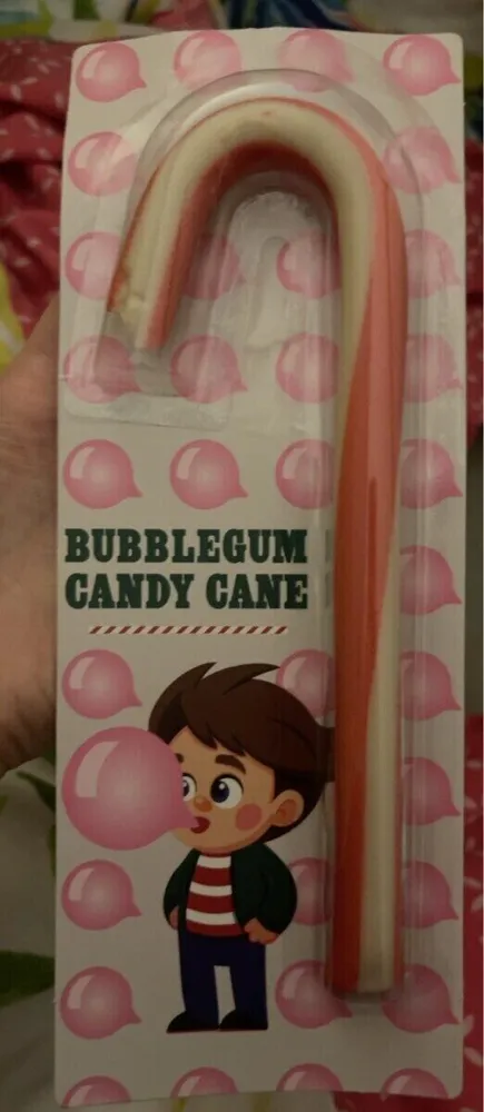 Bubblegum candy cane
