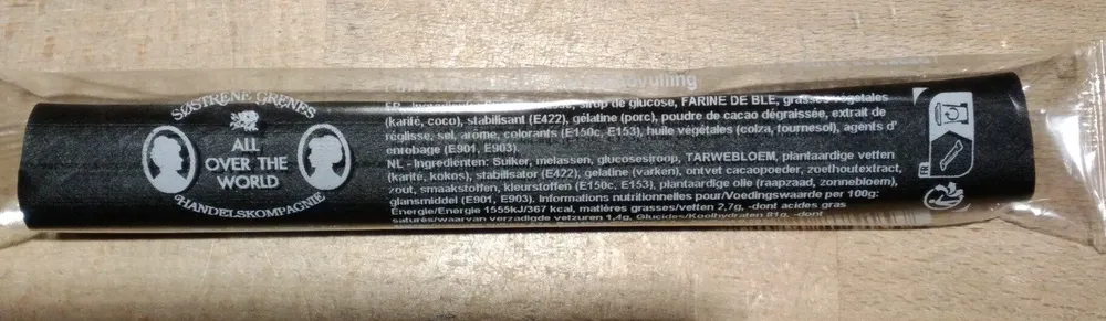 Zoethoutstok met cacoavulling