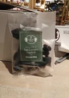 Salt licorice seashells