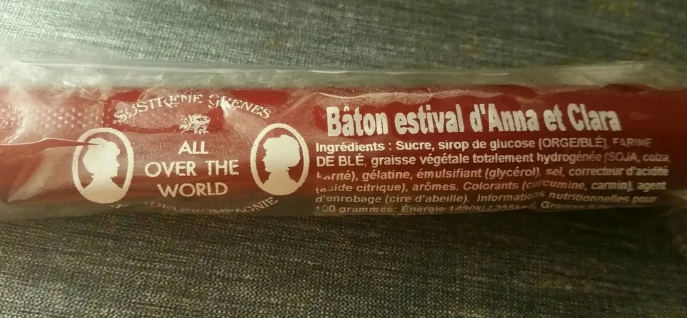 Bâton estival d'ana et Clara