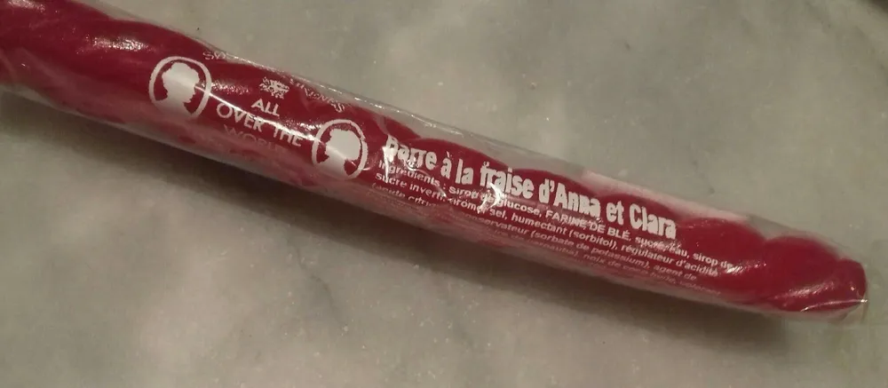barre à la fraise d'anna et clara