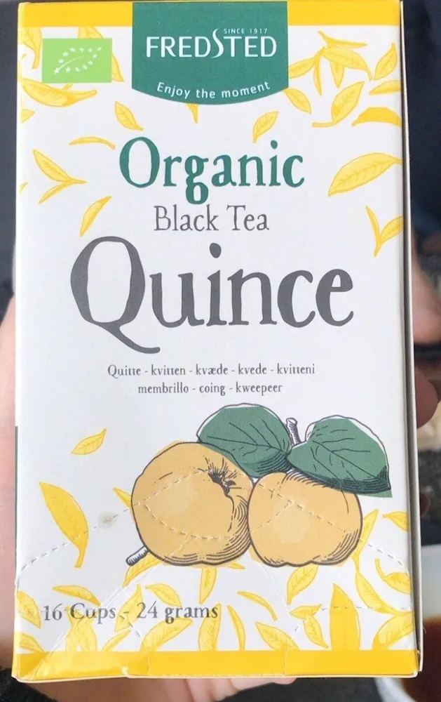 Organic black tea Quince