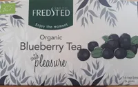 Organic blueberry tea