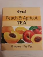 Thé pêche et abricot