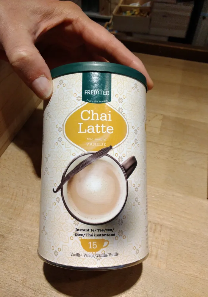 Chai Latte Med smag af VANILJE
