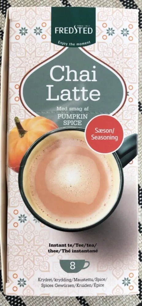Chai latte pumpkin spice