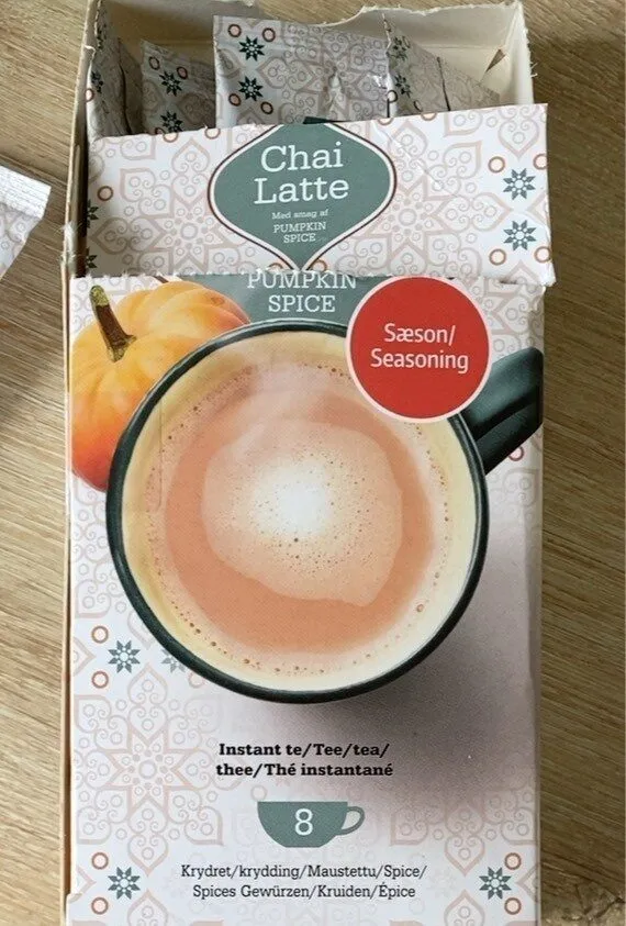 Chai latte pumpkin spice