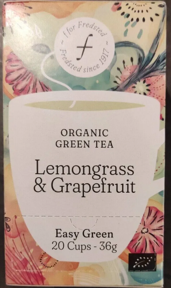 Organic green tea lemongrass & grapefruit